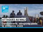 Attaques jihadistes à Bamako : gendarmerie, aéroports civils et militaires visés • FRANCE 24