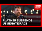 Democrat Graham Platner suspends campaign for key US Senate race after assault allegation | BBC News
