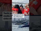 Yacht packed with social media influencers nearly sinks off Miami beach