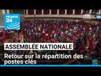 Assemblée nationale : après trois jours d'élections, qui a obtenu les postes clés? • FRANCE 24