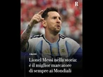 Lionel Messi nella storia: è il miglior marcatore di sempre ai Mondiali