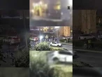 A Rimini un suv sfonda un pilastro in pietra e irrompe nell'area pedonale: non ci sono feriti
