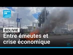 Bolivie : une crise économique inédite accompagne la crise politique • FRANCE 24