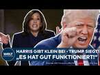 US-WAHL: Kleiner Sieg für Trump! Ringen um Mikros bei TV-Debatte geklärt! Kamala Harris lenkt ein