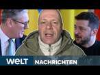 UKRAINE-GIPFEL: Europa macht ernst! Plan für Frieden kommt! Wie reagiert Trump? | WELT STREAM