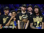 ‘This moment wasn't guaranteed’: Thunder players on what it means to win NBA Championship