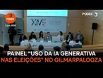 Painel “Uso da inteligência artificial generativa nas eleições” do 14º Fórum de Lisboa