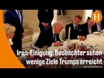 USA und Iran unterzeichnen Absichtserklärung zum Kriegsende