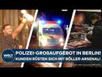 BERLIN: Polizei-Großaufgebot in der Hauptstadt! Böller-Fans rüsten mit Knaller-Arsenal auf