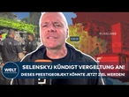 PUTINS KRIEG: Selenskyj kündigt Vergeltung an! Dieses Prestigeobjekt könnte jetzt Ziel werden!