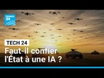 De Palantir à la vision du pape, quelle IA au plus haut niveau de l'État ? • FRANCE 24