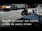 Dupla que matou ciclista rodou Brooklin antes de novo crime em que atacaram motociclista