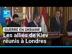 Réunion des alliés de Kiev déterminés à accroître la pression sur Moscou • FRANCE 24