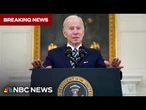 LIVE: Biden delivers remarks on the release of Evan Gershkovich and Paul Whelan | NBC News