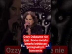 Ozzy Osbourne nie żyje. Ikona metalu zmarła krótko po pożegnalnym koncercie