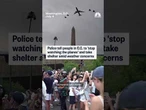 D.C. police tell people to stop watching planes and evacuate event