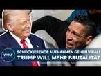 USA IM AUSNAHMEZUSTAND: Skrupellose ICE-Einsätze gehen viral! Donald Trump will mehr Brutalität