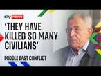 Former prime minister of Lebanon accuses Israel of committing war crimes