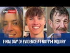 Victims commissioner gives evidence at Nottingham attacks inquiry