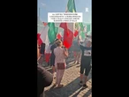 Braccia tese al corteo “Remigrazione e riconquista” a Roma