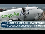 FLUGZEUG-CRASH: Maschine kollidiert auf Rollfeld mit Fahrzeug - Zwei Insassen tot!