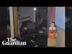 Alaskan left floating in his home after Typhoon rips it from foundations