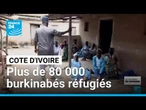 Cote d'Ivoire : plus de 80 000 burkinabés réfugiés au nord • FRANCE 24