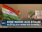 HEFTIGER SANDSTURM IN RAJASTHAN! Videos zeigen Ausmaß der Wetter-Katastrophe!