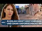 UKRAINE-KRIEG: Mehrere Tote bei russischem Angriff auf Cherson! Auch Saporischschja unter Beschuss