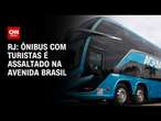 Turistas são assaltados em ônibus na zona Norte do Rio de Janeiro | CNN PRIME TIME