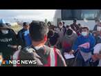 Hundreds of migrants released at bus stop after San Diego runs out of aid money