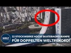 SKATEBOARD-WELTREKORD IN BRASILIEN: 70-Meter-Abfahrt in Porto Alegre – 103,8 km/h Highspeed