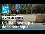 À la Ciotat, un “lieu mythique” de la pétanque nommé boulodrome Jules Lenoir • FRANCE 24