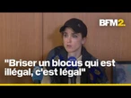 L'actrice Adèle Haenel s'exprime avant son départ pour Gaza à bord de la flotille humanitaire