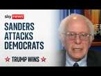 Trump wins swing state slam as Bernie Sanders blasts Democrats