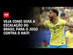 Copa do Mundo: Matheus Cunha e Danilo são escalados para jogo contra Haiti | CNN PRIME TIME