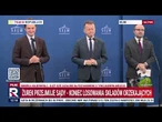 Błaszczak: komuna wróciła! Sądy ustawia się pod procesy polityczne