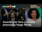 Acuado entre o Supremo e a oposição, Hugo Motta ganha respiro de poucos dias | Raquel Landim