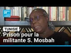 Tunisie : huit ans de prison pour la militante anti-raciste Saadia Mosbah • FRANCE 24
