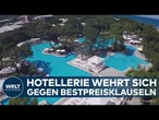 HOTELS VERKLAGEN BOOKING.COM: Große Sammelklage fordert Schadenersatz für unfaire Klauseln!
