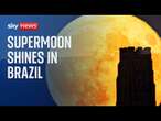 Watch live: Supermoon to be seen in Brazil