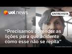 'Precisamos aprender as lições para que não se repita'; especialista após queda de avião em Gramado