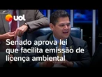 Senado aprova projeto que torna mais fácil a emissão de licença ambiental