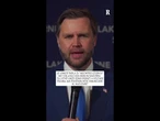 Il vicepresidente americano JD Vance parla di "incontro storico" a Lucerna