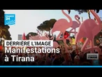 Albanie : 24e jour de manifestations à Tirana contre un projet immobilier lié à Trump