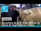 France : ouverture de la 61ème édition du salon de l'agriculture à Paris • FRANCE 24