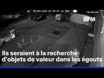 Trois hommes s'introduisent dans les égouts de New York, tels des Tortues Ninja