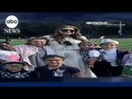 First graders surprise teacher on wedding day