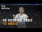 LUKA MODRIC dice adiós al REAL MADRID tras 590 PARTIDOS y 6 CHAMPIONS ganadas | RTVE Noticias