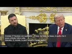 Giornalista a Zelensky: E' favoloso con quel vestito non lo cambia mai, la replica: Anche lei uguale